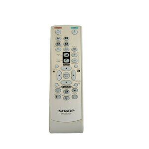 Genuine Sharp Projector Remote Control RRMCGA581WJSA Tested And Works